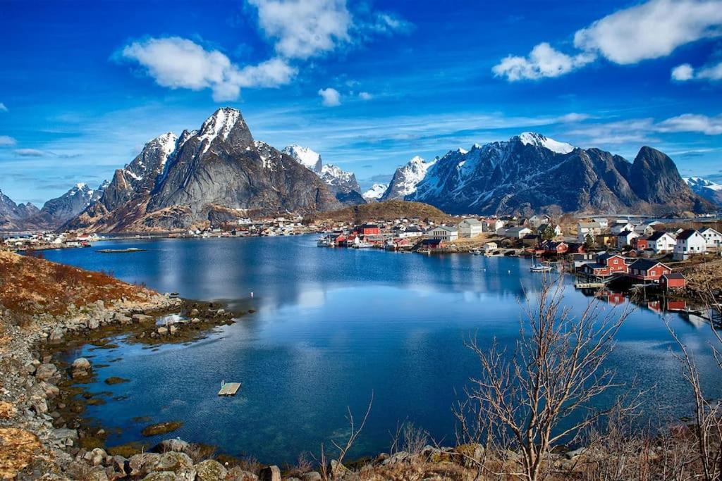 Reine Retro Villa - Cozy Villa With A Fantastic View Exterior photo