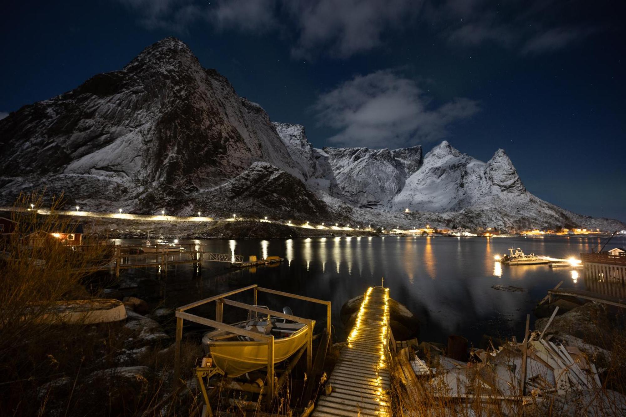 Reine Retro Villa - Cozy Villa With A Fantastic View Exterior photo